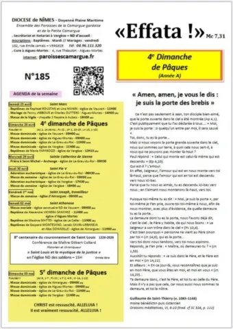 4e Dimanche de Pâques 4e Dimanche de Pâques