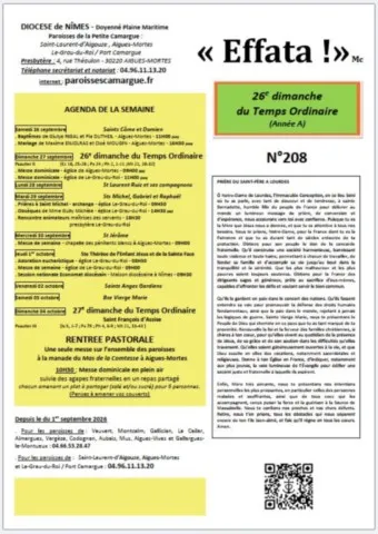 25e Dimanche du Temps Ordinaire 25e Dimanche du Temps Ordinair