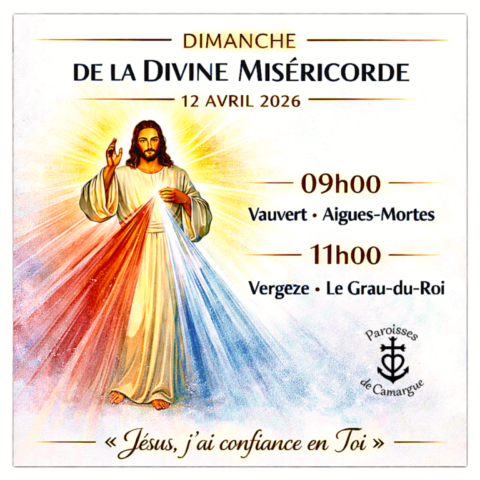 Dimanche de la Divine Miséricorde Dimanche de la Divine Miséricorde