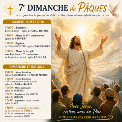 7e Dimanche de Pâques 7e Dimanche de Pâques