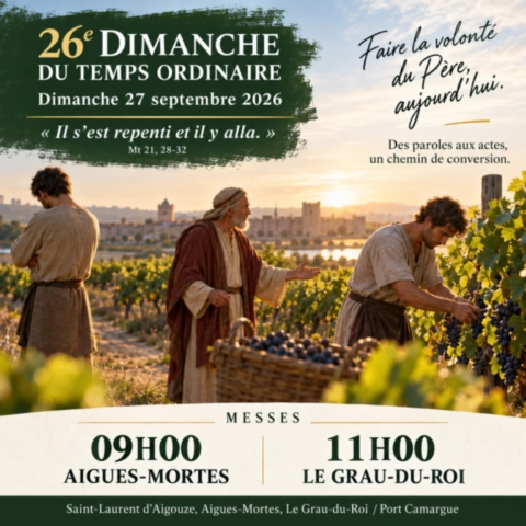 26e Dimanche du Temps Ordinaire 26e Dimanche du Temps Ordinaire